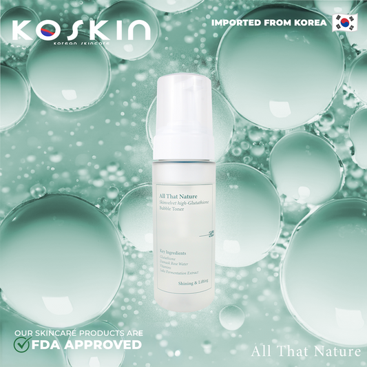 All That Nature Skinvelvet High Glutathione Bubble Toner