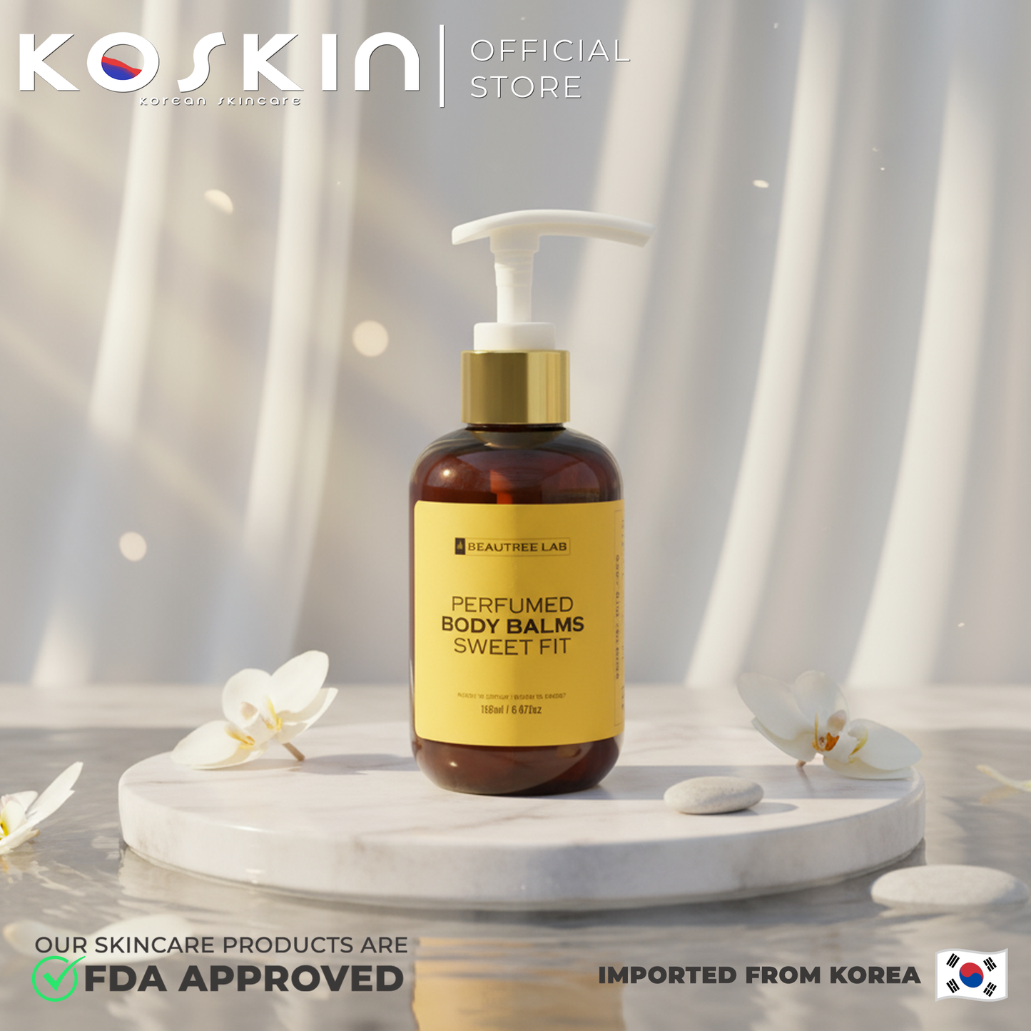 150mL KoSkin Beautree Lab Sweet Fit Hydrating Perfumed Body Balm