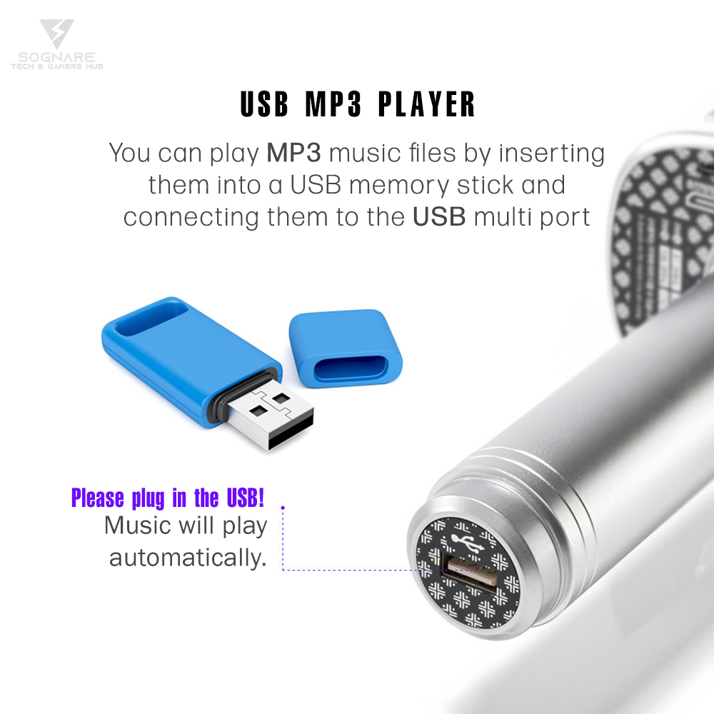 Bunda M101 Wireless Karaoke Microphone