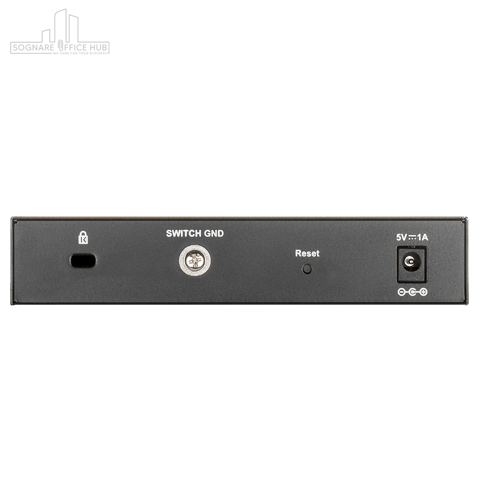 D-Link DGS-1100-08V2 8-Port Gigabit Smart Managed Desktop Switch