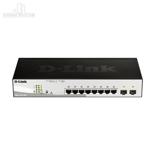 D-Link DGS-1210-10 8 Port Gigabit Smart Managed Switch