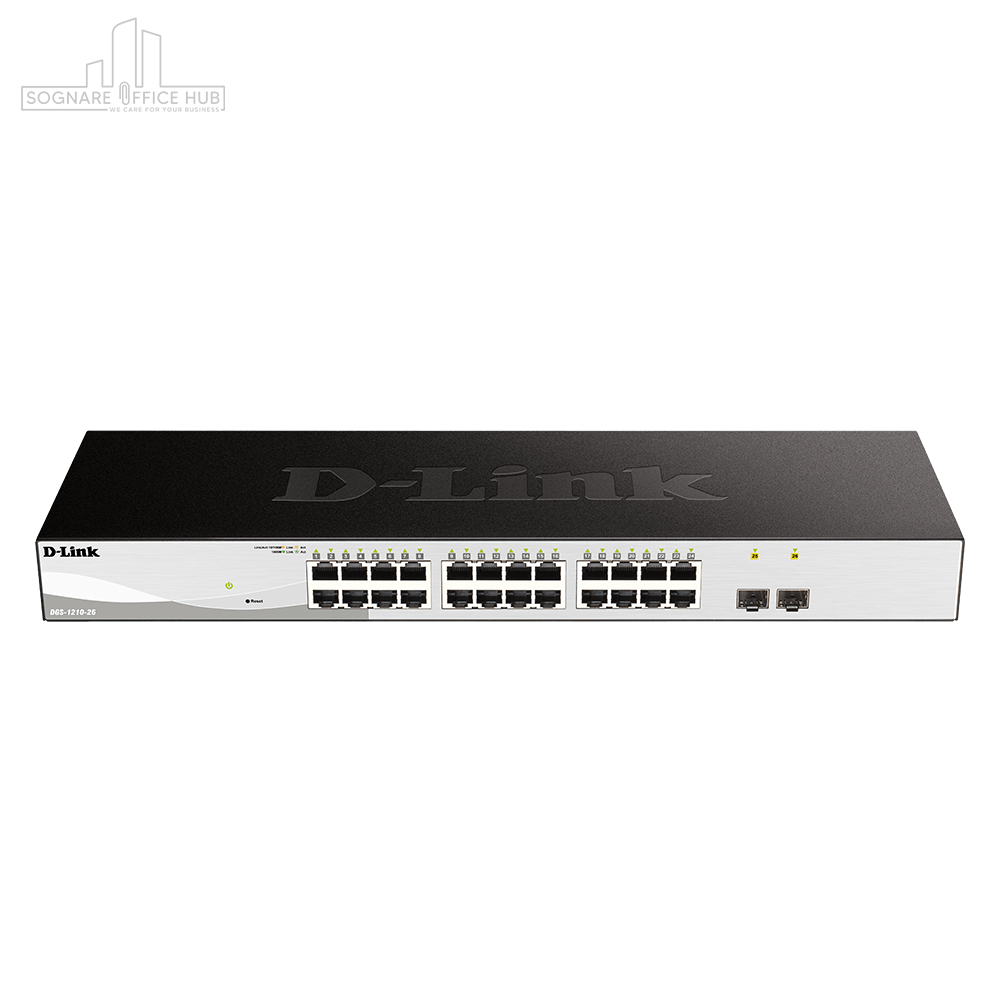 D-Link DGS-1210-26 24-Port Gigabit Smart Managed Switch