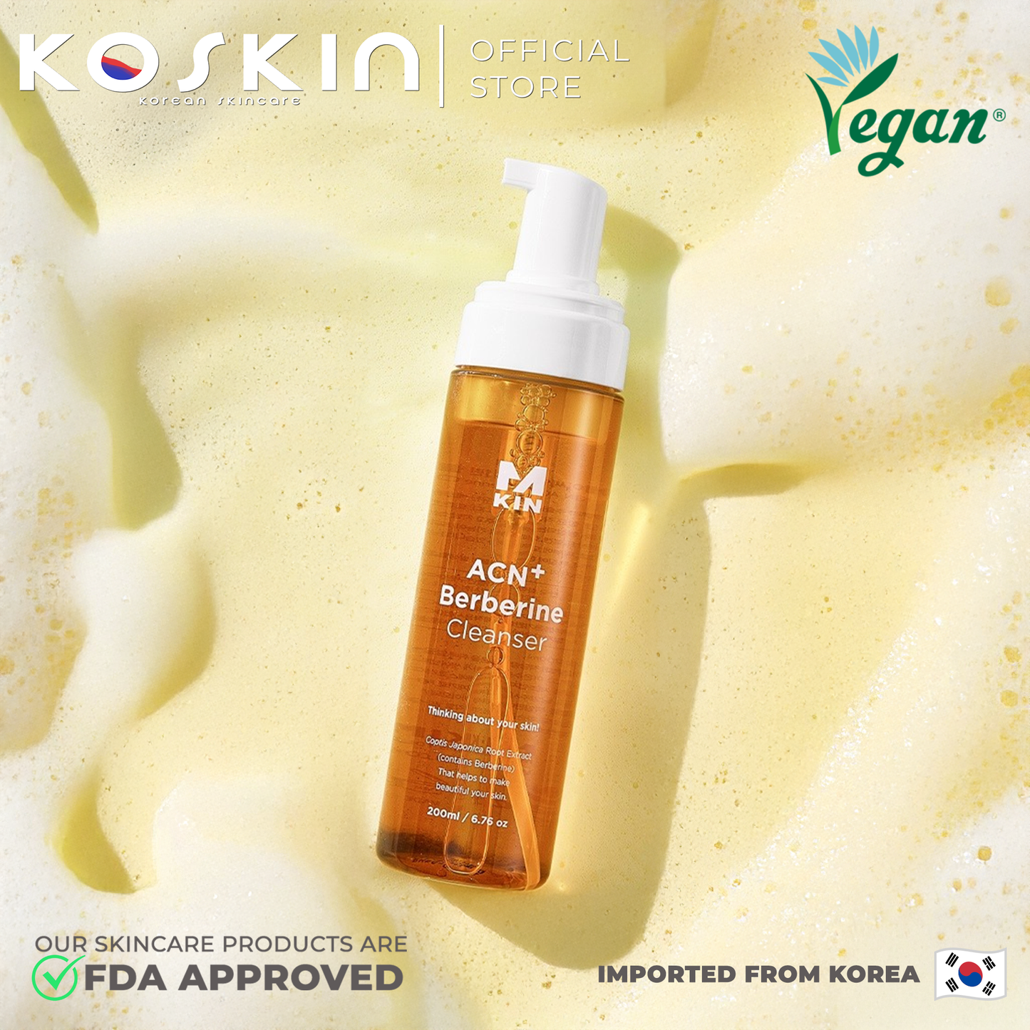 M-KIN ACN Berberine Cleanser