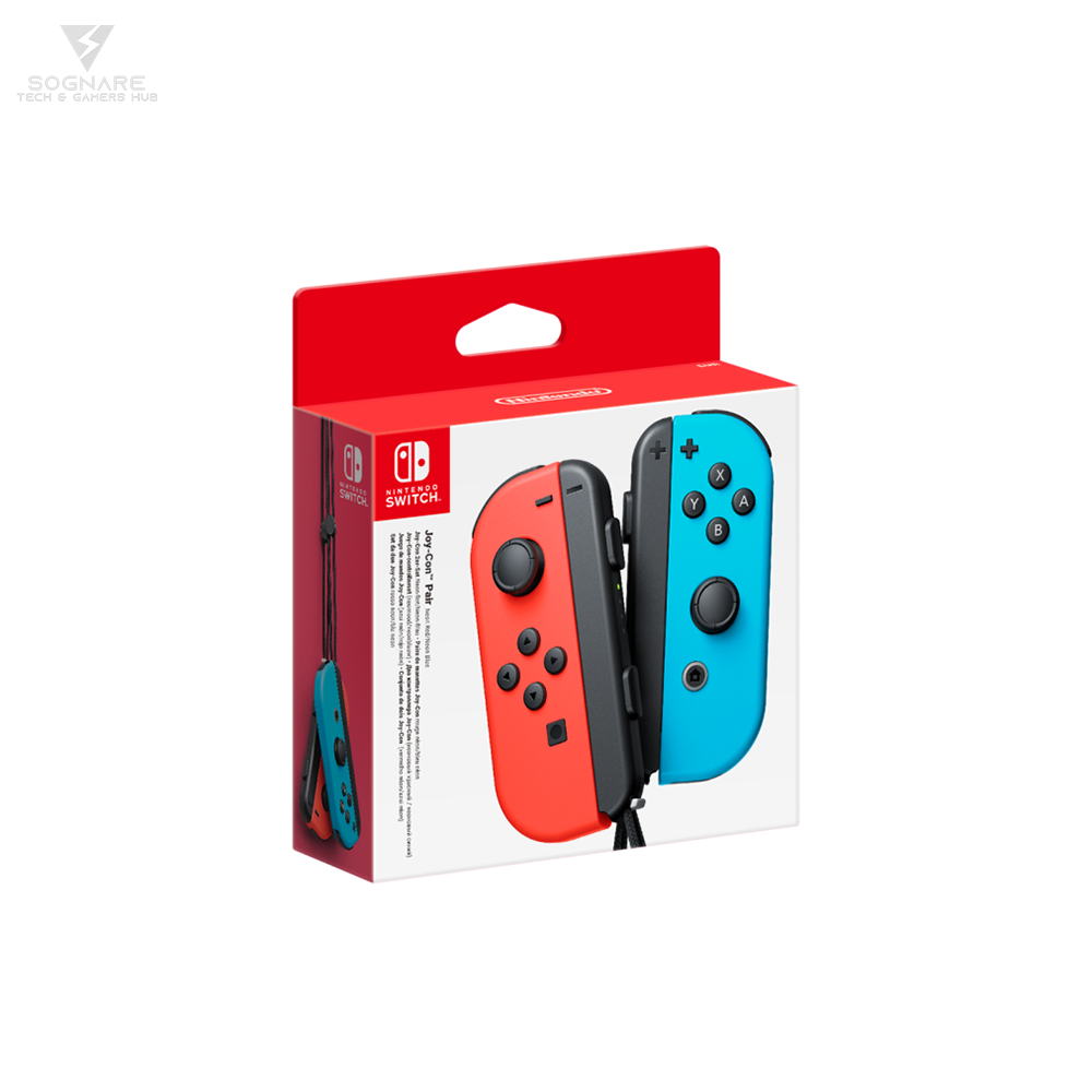 Nintendo Joy-Con Controller (L/NEON RED + R/NEON BLUE)