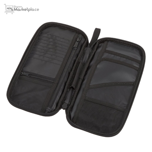 Amazon Basics RFID-blocking Passport Wallet, Passport Holder for Travel