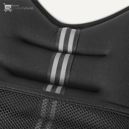 Amazon Basics Weighted Vest with Reflective Stripe