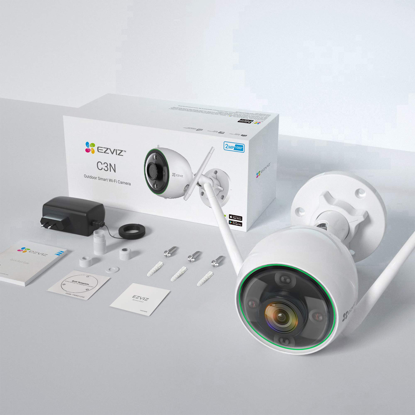 EZVIZ C3N CCTV inclusions