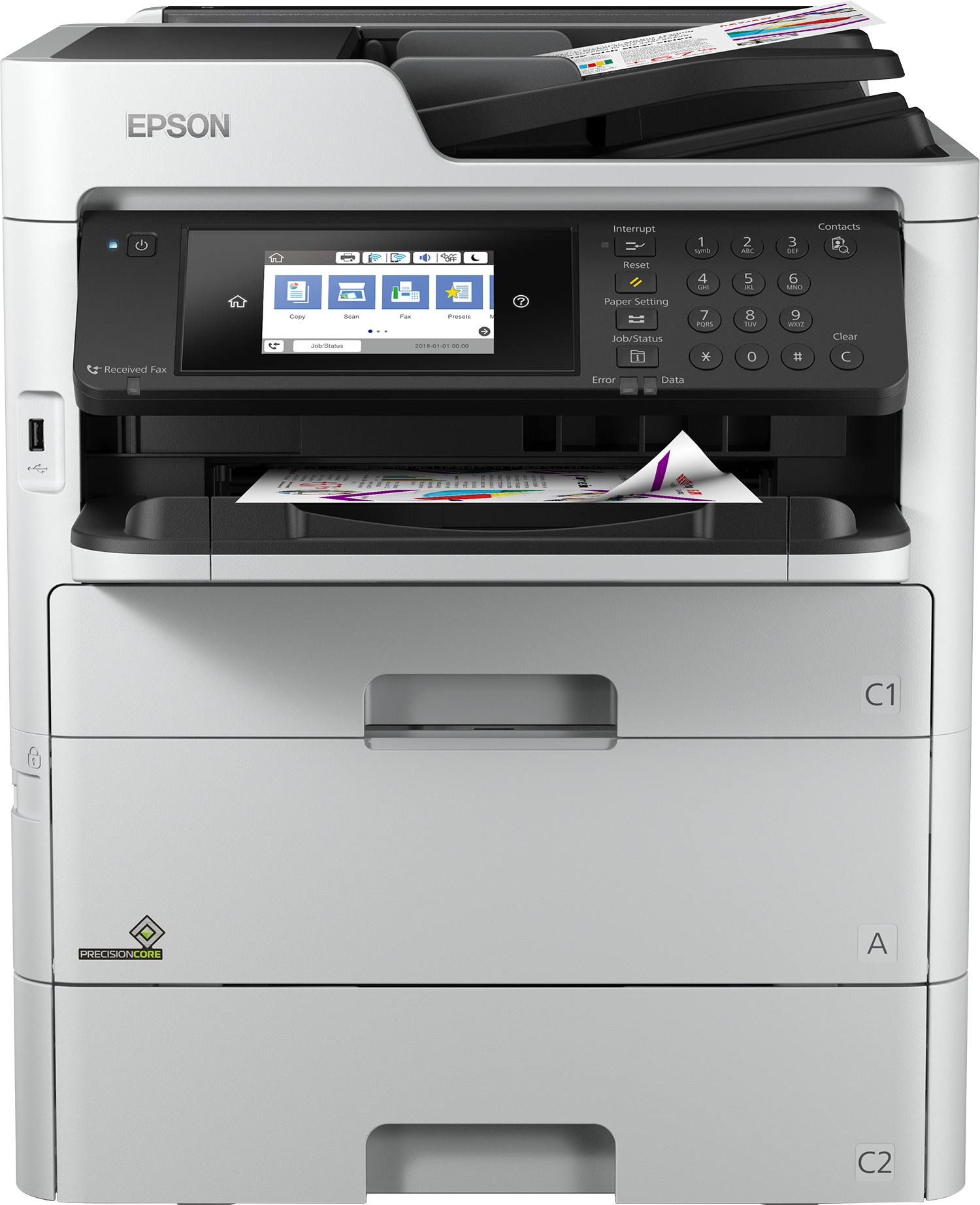 EPSON WORKFORCE PRO WF-C579R front view