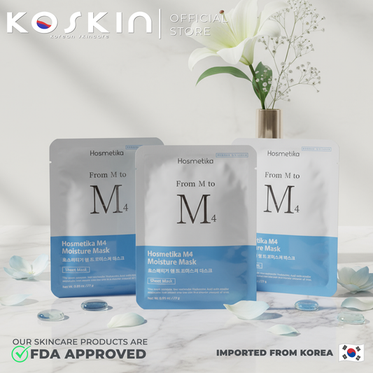 10 Sheets KoSkin Hosmetika M4 Deep Moisture Mask