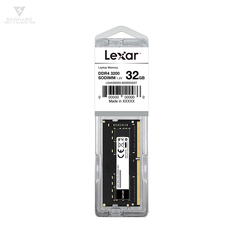 Lexar 32GB DDR4-3200 SODIMM