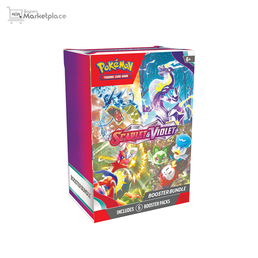 Pokémon TCG Scarlet & Violet Booster Bundle - 6 Packs