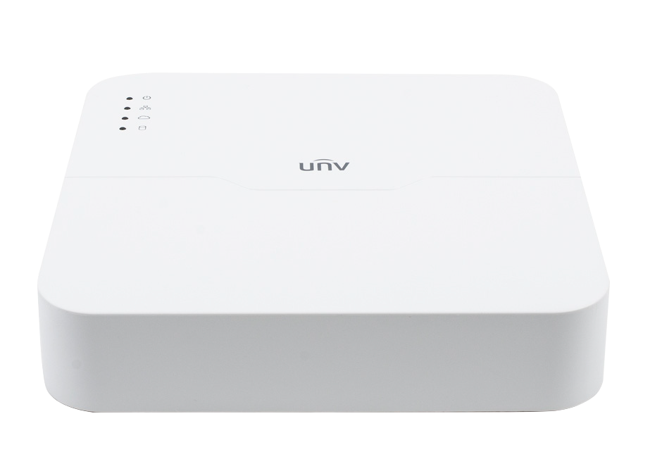 UniView Easy NVR301-04LB-P4  Support Ultra 256 / H.265 / H.264 Video Formats 4- Channel Input Plug & Play with 4 Independent POE Network Interfaces Third-party IP Cameras Supported with ONVIF Conformance: Profile S, Profile G, Profile T Support 1-CH HDMI, 1CH VGA, HDMI and VGA Simultaneous Output Up to 2MP Resolution Recording 1 SATA HDD, Up to 6TB with 30 Days Retention Support Cloud Upgrade