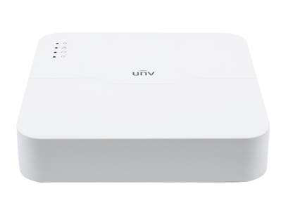 UniView Easy NVR301-04LB-P4  Support Ultra 256 / H.265 / H.264 Video Formats 4- Channel Input Plug & Play with 4 Independent POE Network Interfaces Third-party IP Cameras Supported with ONVIF Conformance: Profile S, Profile G, Profile T Support 1-CH HDMI, 1CH VGA, HDMI and VGA Simultaneous Output Up to 2MP Resolution Recording 1 SATA HDD, Up to 6TB with 30 Days Retention Support Cloud Upgrade