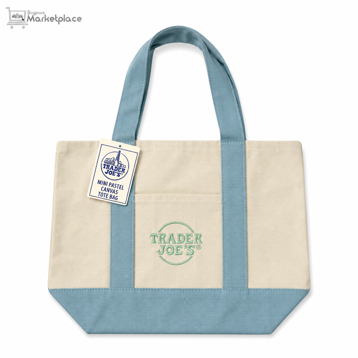 Trader Joe’s Mini Pastel Tote Bag
