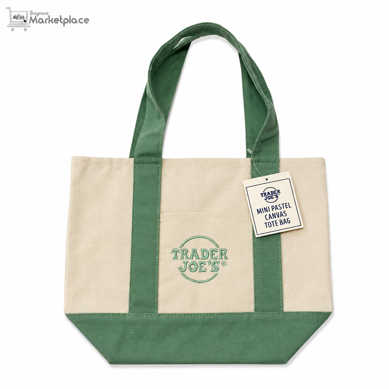 Trader Joe’s Mini Pastel Tote Bag