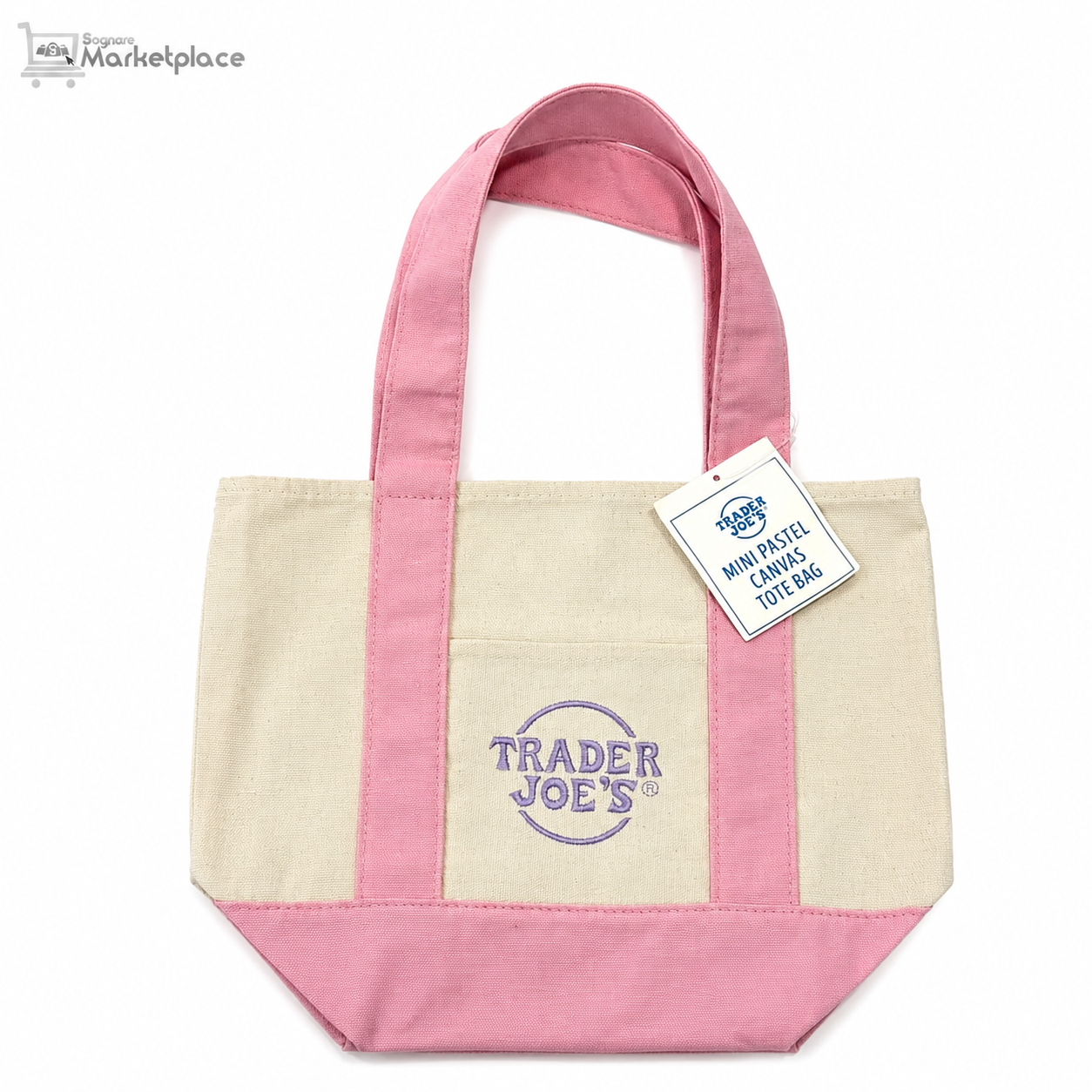 Trader Joe’s Mini Pastel Tote Bag
