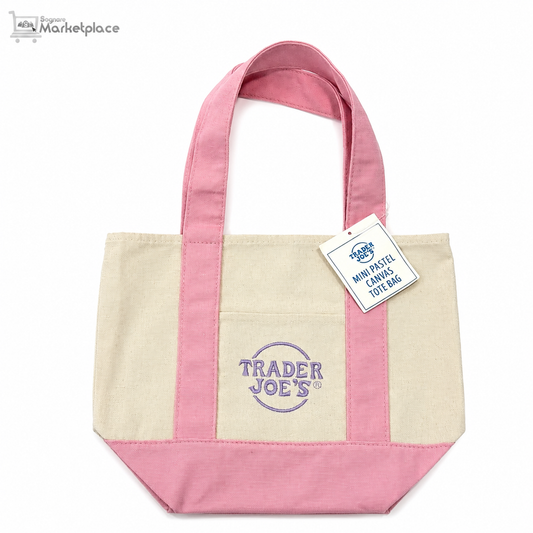 Trader Joe’s Mini Pastel Tote Bag