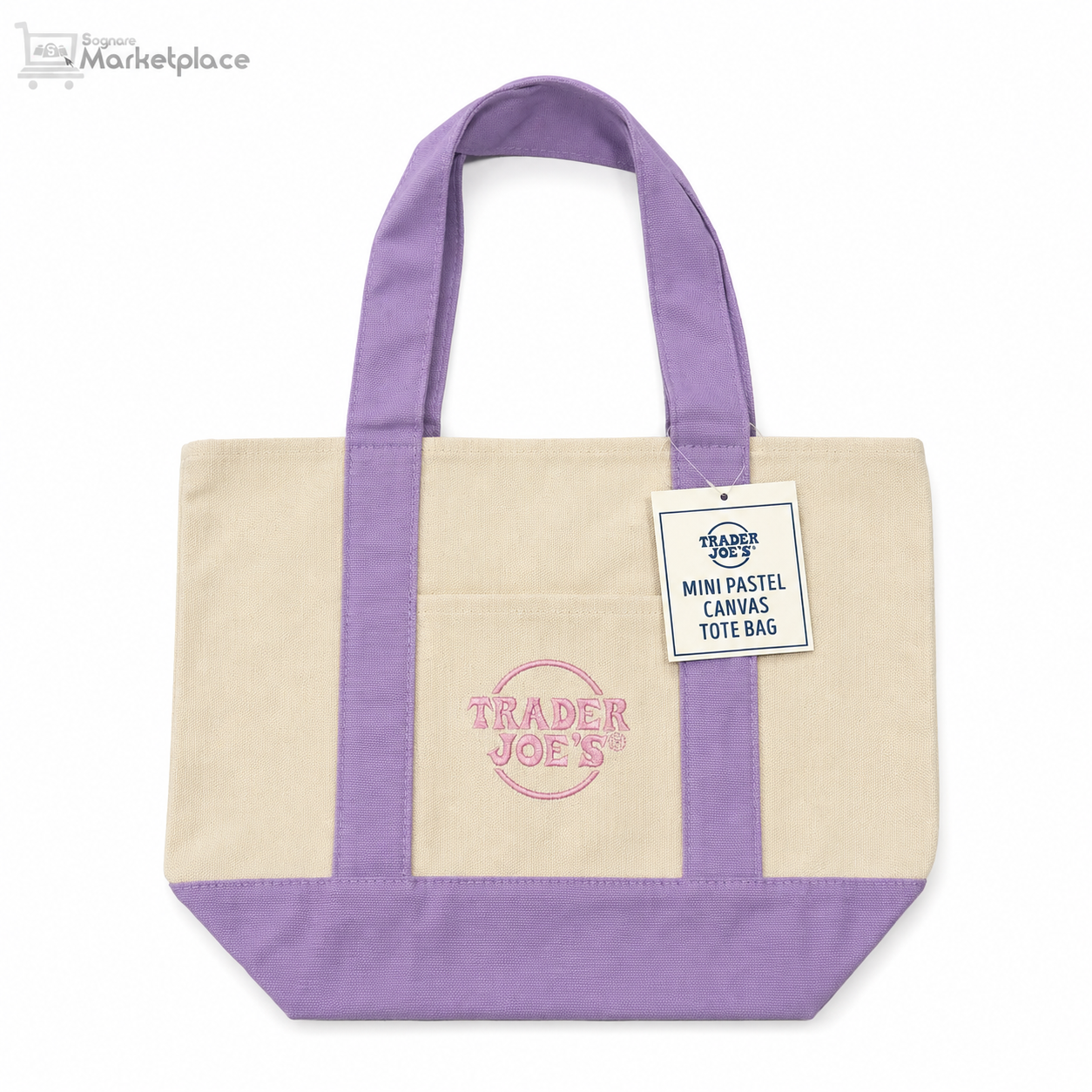 Trader Joe’s Mini Pastel Tote Bag