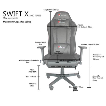 TT Racing Swift X 2020 dimension